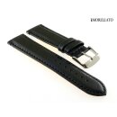 Morellato Uhrenarmband Modell Rowing schwarz 18 mm, wasserfest