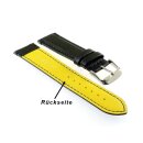 Morellato Uhrenarmband Modell Rowing schwarz 18 mm, wasserfest
