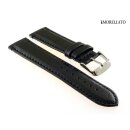 Morellato Uhrenarmband Modell Rowing schwarz 20 mm, wasserfest
