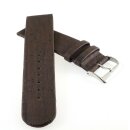 Feines echt Kork Uhrenarmband Modell Korky mocca 18 mm