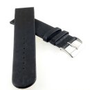 Feines echt Kork Uhrenarmband Modell Korky schwarz 22 mm