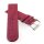 Feines echt Kork Uhrenarmband Modell Korky bordeaux-rot 22 mm