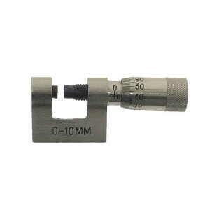 Diloy mechanisches Präzisions-Micrometer 0-10 mm MD.747, Werkzeugstahl