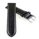 Feines Alligator Leder Uhrenarmband Modell Lausanne-NL...