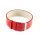 Feinstes Leder Durchzugs-Uhrenarmband Modell Luzern rot 18 mm 