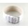 Feinstes Leder Durchzugs-Uhrenarmband Modell Luzern weiß 16 mm