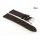 Feines Fluco Uhrenarmband Shell Cordovan Modell Galopper-XL mocca 18 mm Handarbeit