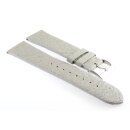 Veganes echt Ananasblatt Uhrenarmband Modell Costa grau 20 mm