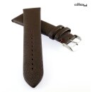 Diloy Saffiano-Leder Uhrenarmband Modell Saffiano braun...