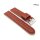 Diloy Lorica-Technikleder Uhrenarmband Modell Nizza mahagoni 18 mm, wasserfest