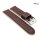 Diloy Lorica-Technikleder Uhrenarmband Modell Nizza mocca 20 mm, wasserfest
