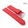 Diloy Lorica-Technikleder Uhrenarmband Modell Nizza rot 20 mm, wasserfest
