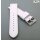 Diloy Lorica-Technikleder Uhrenarmband Modell Nizza weiß 22 mm, wasserfest