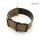 RIOS1931 Nato-Canvas Uhrenarmband Modell Tallinn cognac-braun 20 mm Nato Strap