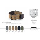 RIOS1931 Nato-Canvas Uhrenarmband Modell Tallinn schwarz 24 mm Nato Strap