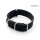 RIOS1931 Nato-Canvas Uhrenarmband Modell Sofia schwarz 22 mm Nato Strap