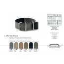 RIOS1931 Nato-Canvas Uhrenarmband Modell Warsaw honig-beige 22 mm Nato Strap
