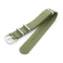 GEO-Straps Nato Nylon Uhrenarmband Modell Nitro oliv-grün 18 mm