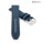 Morellato Leder-Textil Uhrenarmband Modell Hydrospeed blau wasserfest 20 mm