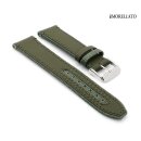 Morellato Leder-Textil Uhrenarmband Modell Hydrospeed gr&uuml;n wasserfest 24 mm