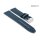 Morellato Leder-Textil Uhrenarmband Modell Hydrospeed blau wasserfest 24 mm