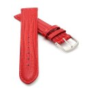 Feines Eidechsen-Leder Uhrenarmband Modell Davos-71S XL...