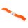 Silikon Uhrenarmband Modell Kreta orange 18 mm, Faltschlie&szlig;e