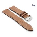 Fluco Uhrenarmband Shell Cordovan Modell Galopper-Chrono natur-TiT 20 mm Handarbeit