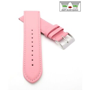 Easy-Klick Uhrenarmband Jungkalb Modell Chur pink 20 mm