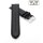 Easy-Klick Uhrenarmband Jungkalb Modell Chur schwarz 12 mm