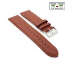 Easy-Klick Uhrenarmband Jungkalb Modell Chur brandy-braun 22 mm