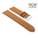 Easy-Klick Uhrenarmband Jungkalb Modell Chur caramel-braun 20 mm