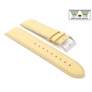 Easy-Klick Uhrenarmband Jungkalb Modell Chur vanille 22 mm