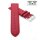 Easy-Klick Uhrenarmband Jungkalb Modell Chur rot 12 mm