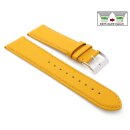 Easy-Klick Uhrenarmband Jungkalb Modell Chur senf-gelb 18 mm
