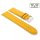 Easy-Klick Uhrenarmband Jungkalb Modell Chur senf-gelb 18 mm