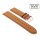 Easy-Klick Uhrenarmband Jungkalb Modell Chur XL caramel-braun 18 mm