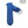 Easy-Klick Uhrenarmband Jungkalb Modell Chur XL königs-blau 22 mm