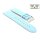 Easy-Klick Uhrenarmband Jungkalb Modell Chur XL gletscher-blau 20 mm