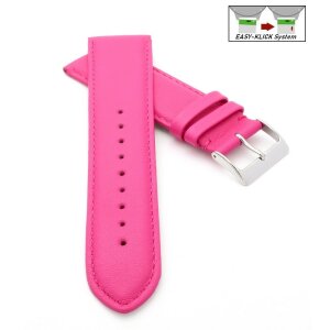 Easy-Klick Uhrenarmband Jungkalb Modell Chur XL himbeer 16 mm