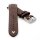 Rindleder Uhrenarmband Modell Beluga-Pito XL-extralang mocca 18 mm