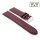 Easy-Klick Uhrenarmband Jungkalb Modell Chur XL bordeaux-rot 12 mm