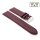 Easy-Klick Uhrenarmband Jungkalb Modell Chur XL bordeaux-rot 18 mm