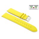 Easy-Klick Uhrenarmband Jungkalb Modell Chur XL gelb 14 mm