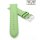 Easy-Klick Uhrenarmband Jungkalb Modell Chur XL hell-grün 20 mm