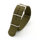 Nato Nylon Uhrenarmband Modell Camp grün 20 mm Nato...