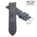 Easy-Klick Veloursleder Uhrenarmband Modell Oslo-NL...