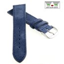 Easy-Klick Veloursleder Uhrenarmband Modell Oslo-XS...