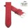 Fluco Easy-Klick Veloursleder Uhrenarmband Modell Oslo-XL rot 22 mm Handarbeit