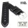 GEO-Straps Easy-Klick Old Military softweiches Rindleder Uhrenarmband schwarz-WN 22 mm